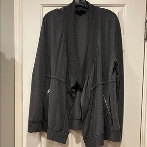 All Saints Charcoal Gray Blazer